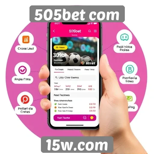 Funcionalidades do aplicativo do 505bet com
