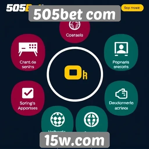 Principais recursos do site 505bet com