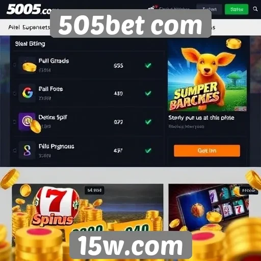 Estratégias de promoção e bônus no 505bet com