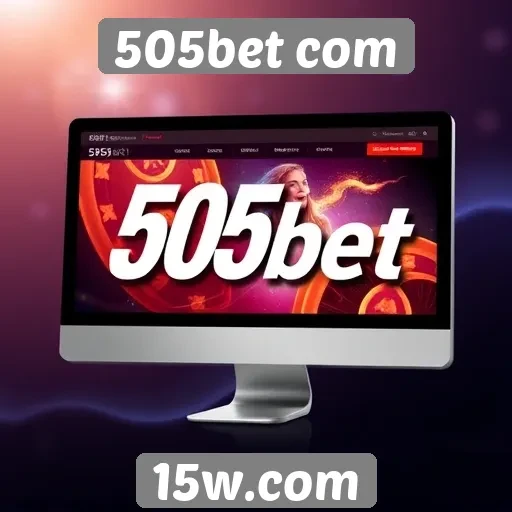 Análise da interface do usuário do site 505bet